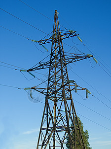 空中的能源电线车站引擎发电机布线电压基础设施金属电力电气线路图片
