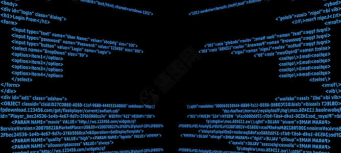 HTML 背景格式编码语言编程展示网页监视器机器数据软件图片