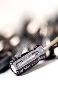 铝 电解电容器棕色硬件数字化电路电子产品科学电气工程宏观技术图片