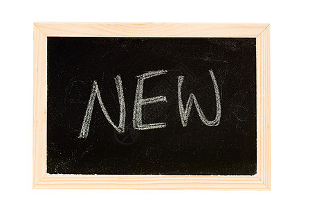 新的粉笔教育木板空白木头标题框架黑色概念公告背景图片