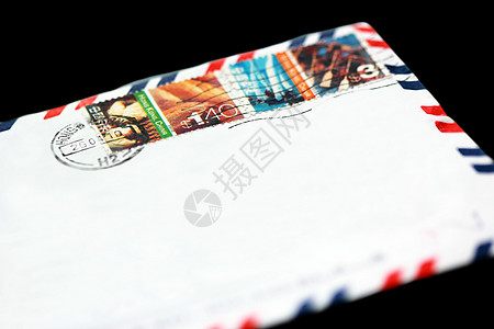 航空邮件邮票空气信封办公室邮政图片