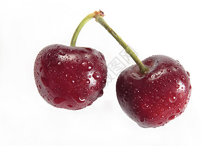 两个樱桃产品领域营养水果酒吧品种场地植物维生素产物图片