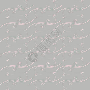 无缝壁纸窗帘风格粉色纺织品灰色布料皇家曲线织物墙纸图片