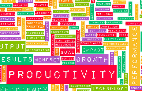 生产力生产率报告概念职场工作制造业团队生长办公室公司插图背景图片