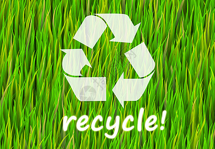 现在回收墙纸明信片产品地球绿色生态环境海报图片