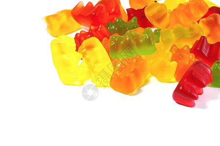 Gummi熊食物垃圾款待饮食小吃甜点孩子们橡皮糖零食店铺图片