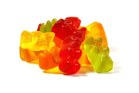 Gummi熊零食店铺垃圾小吃食物软糖饮食橡皮糖孩子们甜点图片