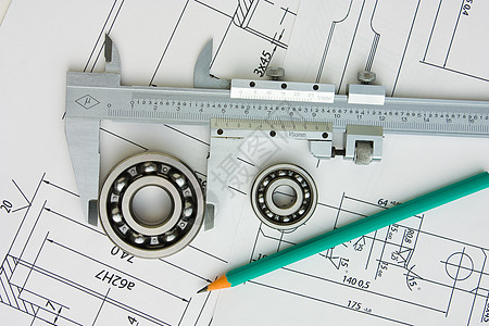 工具 工具和机制的详细详细信息正方形技术轴承机械图纸齿轮塞子工程乐器统治者背景图片