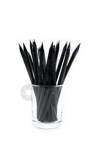 黑人艺术家草图蓝色石墨铅笔绿色黄色团体粉色蜡笔学校图片