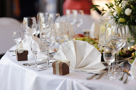 节庆聚会或晚宴的桌子念日风格礼物订婚宴会用餐餐饮仪式婚礼婚姻图片