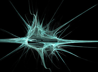 同步合成纤维活力海浪细胞蓝色技术艺术品辉光神经漩涡图片