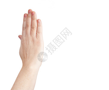 手势符号女士语言身体枝条概念数字棕榈指甲图片
