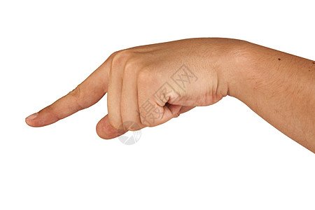 鼠标手鼠标右手边显示一个预取符商业手指女性危险传感器展示男性指甲棕榈女孩背景