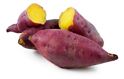 甜土豆糖类蔬菜市场紫色金子生产食物化合物季节碳水图片