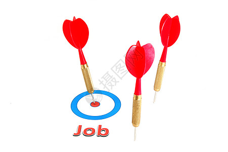 飞箭任务概念失业商业劳动职业红色招聘优胜者金融经理工作图片