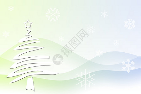 圣诞快乐假期横幅问候语季节雪花明信片薄片树木礼物季节性图片
