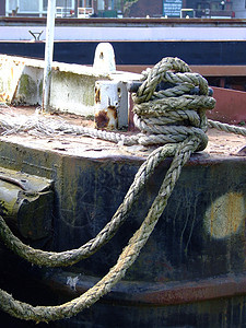 拖绳力量游艇坚果海军港口古董渔夫对接电缆海洋图片