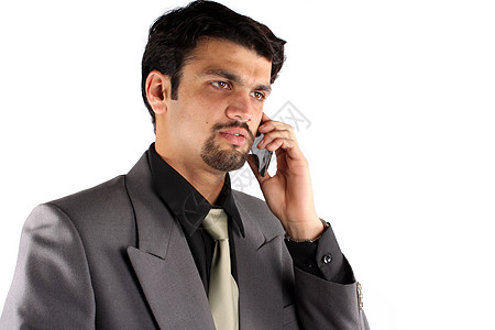 商业谈话衣服男人经理讲话服装甲醛男性管理人员通讯电话图片