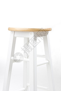 白色巴凳家具凳子座位椅子木工酒吧长椅木头柜台脚板图片