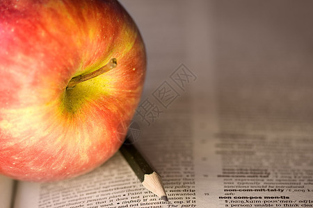 红苹果学习学校营养宏观饮食教育小吃午餐水果食物图片