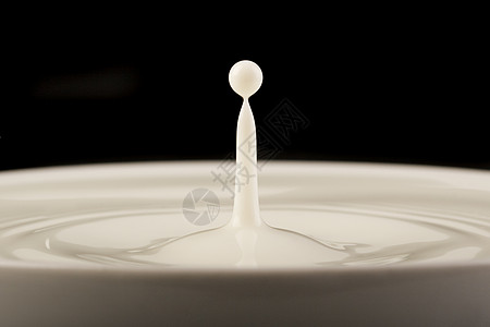 牛奶飞溅矢量牛奶滴奶海浪飞溅生活水滴雨滴一滴水气泡液体水面宏观背景