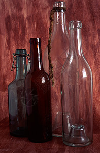 空瓶蓝色水晶曲线餐厅订金瓶子玻璃环境垃圾器皿图片