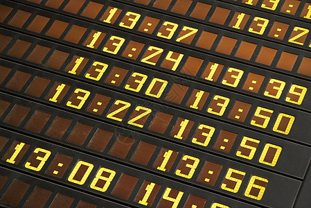 日程黑色车站屏幕航班时间表港口数字飞机场运输监视器图片