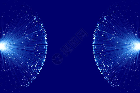 光纤背景辉光科技全球数据蓝色光学科学纤维电缆网络图片