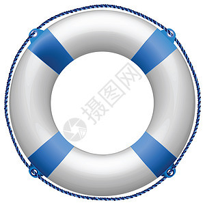 蓝色生命浮标橡皮生活救生衣风险导航救生员白色航行安全海洋背景图片