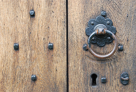 door knob 门端点环形金属戒指黑色安全木匠建筑学储物柜木头图片