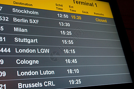日程运输时间表旅行车站监视器木板航程飞机场商业时间图片