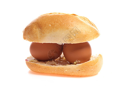 鸡蛋三明治鸡蛋在包包上烹饪包子团体产品美食面包煮沸粮食午餐营养背景