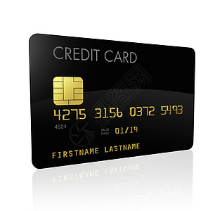 黑信用卡银行债务数字黑色安全银行业小路塑料空白签证图片