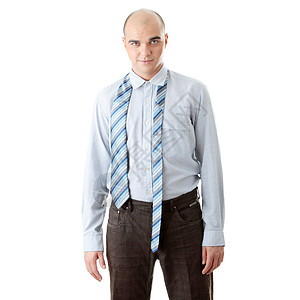 上午早 商务人士裙子男人学生代理人大学快乐蓝色领带生长成功图片