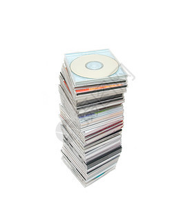 CD 堆放图片