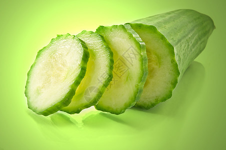 切黄瓜宏观植物营养白色维生素食物果汁皮肤蔬菜绿色图片
