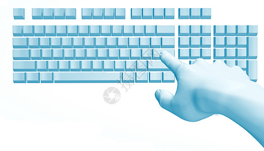 把电脑键盘交出来 好棒呀宏观蓝色商业钥匙液体手指纽扣男性白色互联网图片