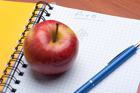 规划饮食组织愿望日记写作减肥笔记本药品水果桌子乐器图片