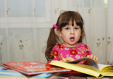 儿童阅读书本图书馆孩子快乐教学学生女性智慧文学教育学习图片