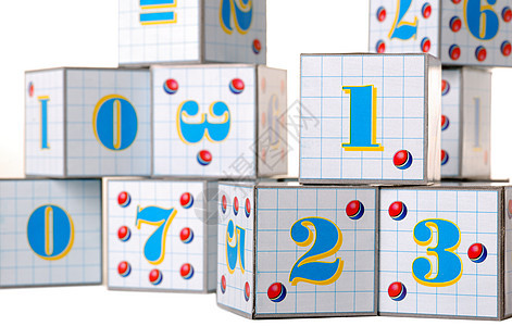立方体数字乐趣智慧童年塑料能力闲暇数学游戏计算孩子们图片