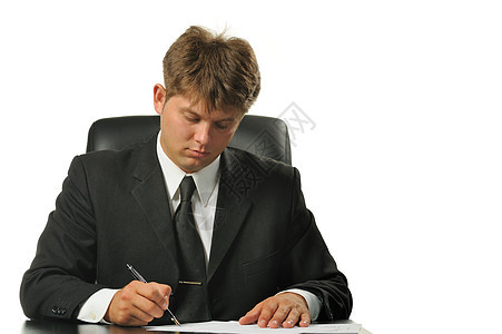 签订合同的商务人士报告人士文档工人办公室职业商务阅读套装商业图片