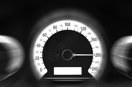 黑白概念速度交通数字驾驶风险测量框架运动危险控制仪表图片