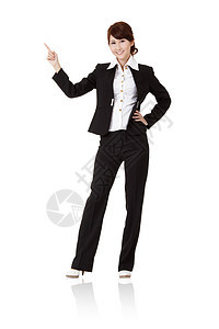 微笑商业妇女就业商务套装人士管理人员员工工作室展示经理企业家图片