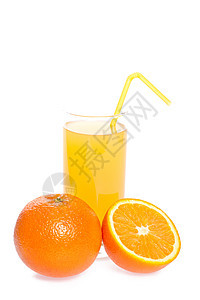 橙子和杯汁食物塑料药品保健液体节食卫生养分水果早餐图片