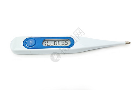 疾病概念传感器流感温度医院摄氏度补给品发烧工具测量温度计图片