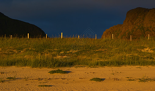 黄夜光的洛弗顿海滩图片