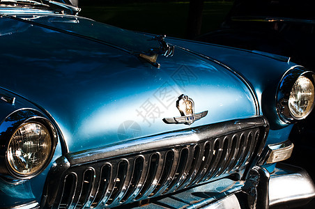 旧车碎片汽车大灯格栅历史古董玻璃驾驶车辆运输轿跑车图片