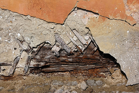 旧墙墙石膏材料水泥建筑学饰面图片