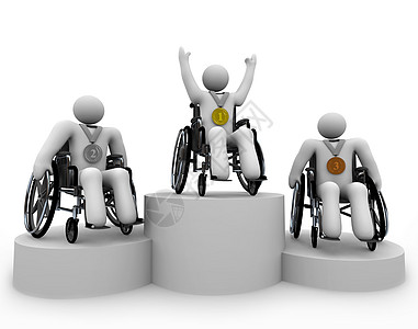 轮椅冠军-第一 第二 第三地点图片