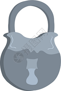 旧锁挂锁合金隐私危险绘画禁令小路锁孔警卫金属图片